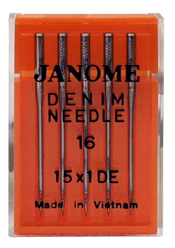 Janome Sewing Machine Needle Denim Size 16