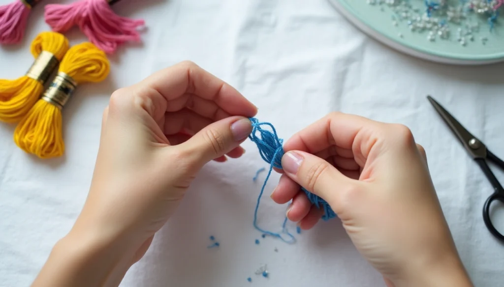 Why Separating Embroidery Thread