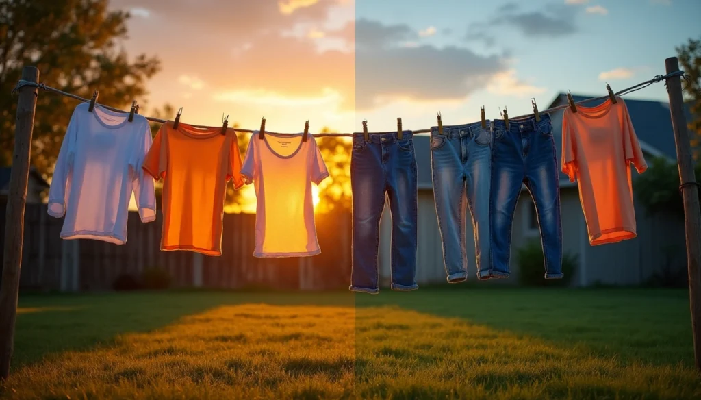 Will Clothes Dry Outside at Night