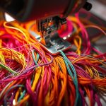 sewing threads bunch together