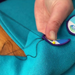 How to Sew on Scout Patches