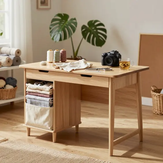 Sewing table with storage IKEA
