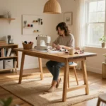 What is the ideal size for a sewing table