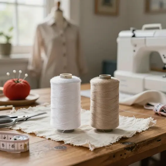 can i use overlock thread for regular sewing
