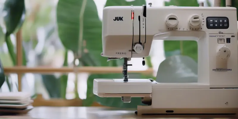 how to thread a juki serger
