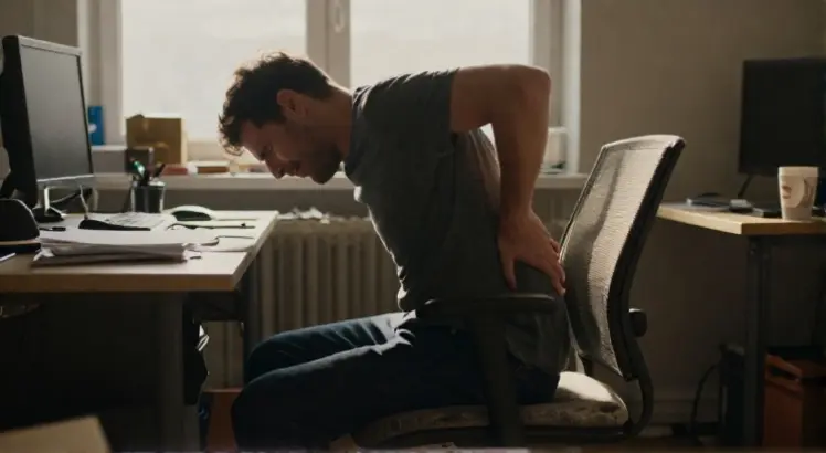 can a bad chair cause back pain