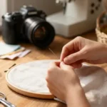 how do you teach a child to sew