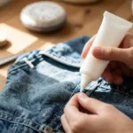 how to use fabric glue for patches