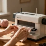 is easy to use a knitting machine