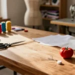 large cutting table for sewing
