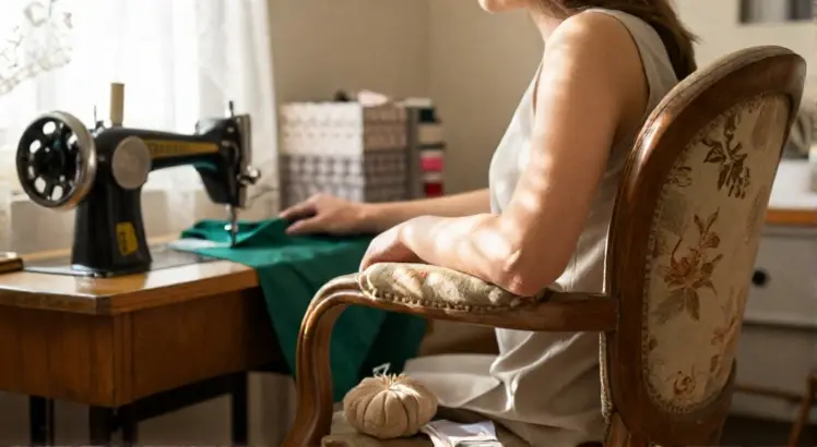 should a sewing chair have arms